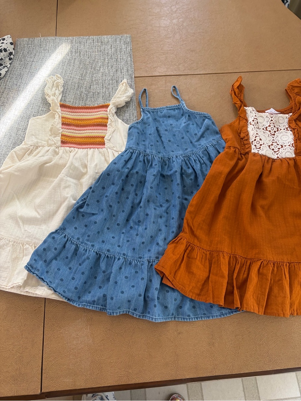 Old Navy Blue Polka Dot Sundress for Girls